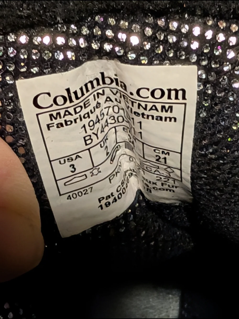 Columbia Kids Gray, Black & Blue Insulated Snow Boots